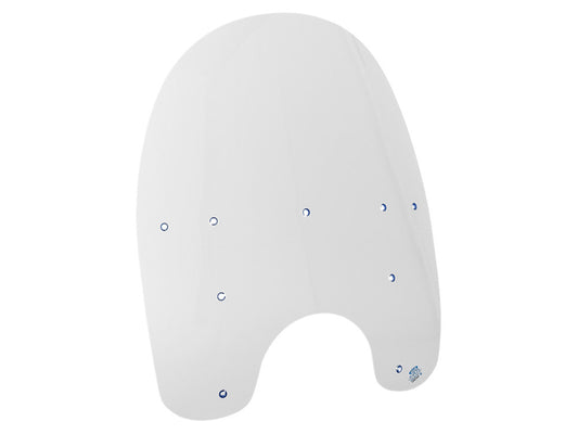 OEM Style Replacement Plastic Windshield. Clear - 21in. High. Fits FLST Softail Models 1986-2017.