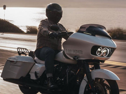 6.5in. Spoiler Windshield - Dark Smoke. Fits Road Glide 2015-2023