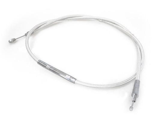 66in. Clutch Cable - Sterling Chromite. Fits 5Spd Big Twin 1987-2006