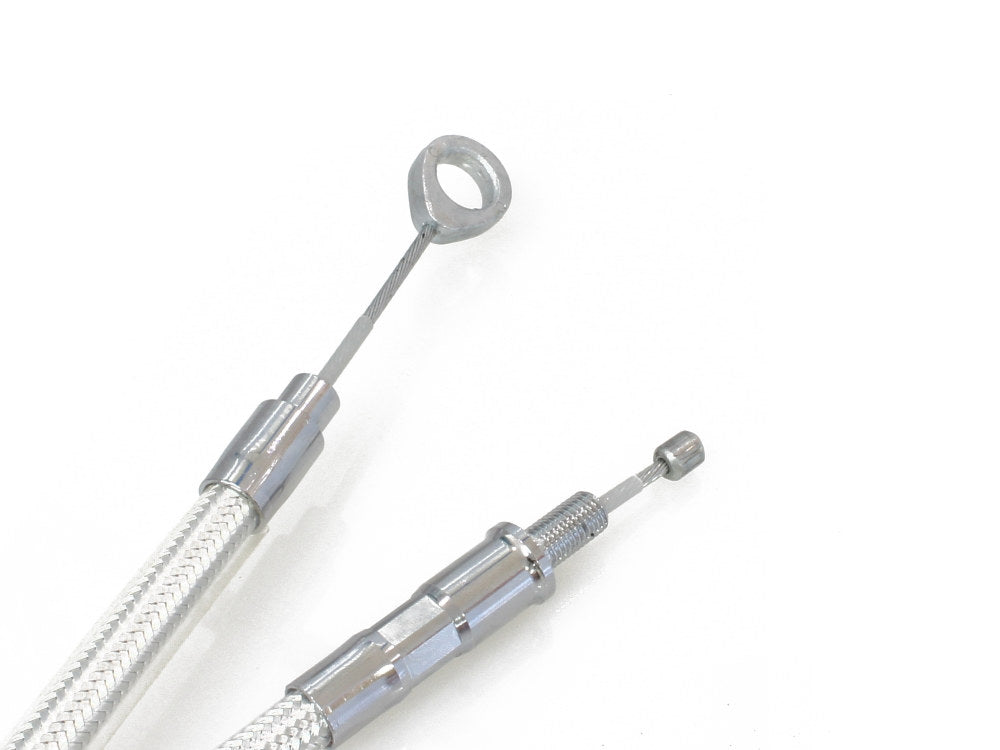 63in. Clutch Cable - Sterling Chromite. Fits 5Spd Big Twin 1987-2006