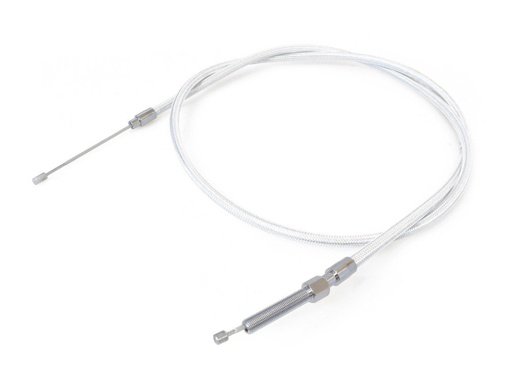 65in. Clutch Cable - Sterling Chromite. Fits 4Spd Big Twin 1968-1986