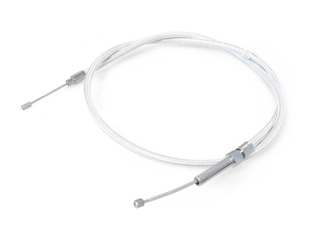52in. Clutch Cable - Sterling Chromite. Fits 4Spd Big Twin 1968-1986