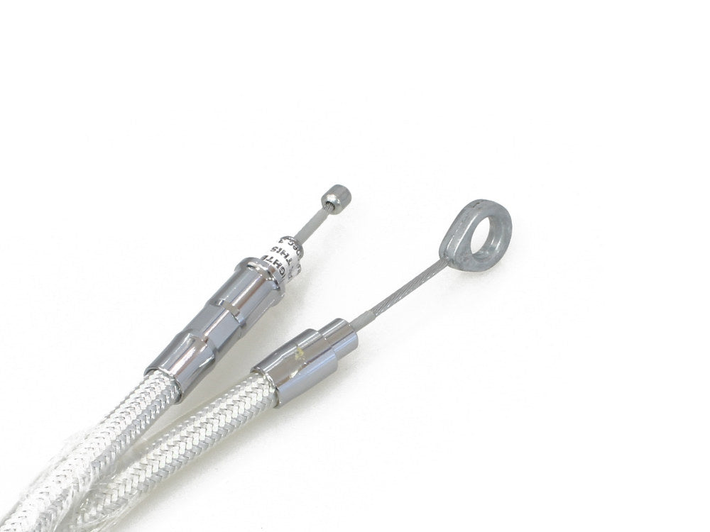 55in. Clutch Cable - Sterling Chromite. Fits Sportster 1986-2003.