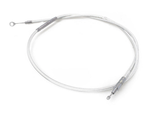 77in. Clutch Cable - Sterling Chromite. Fits 5Spd Big Twin 1987-2006