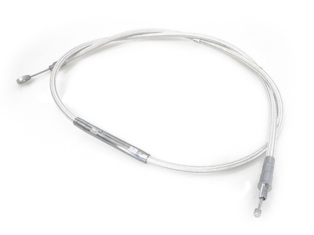 69in. Clutch Cable - Sterling Chromite. Fits 5Spd Big Twin 1987-2006