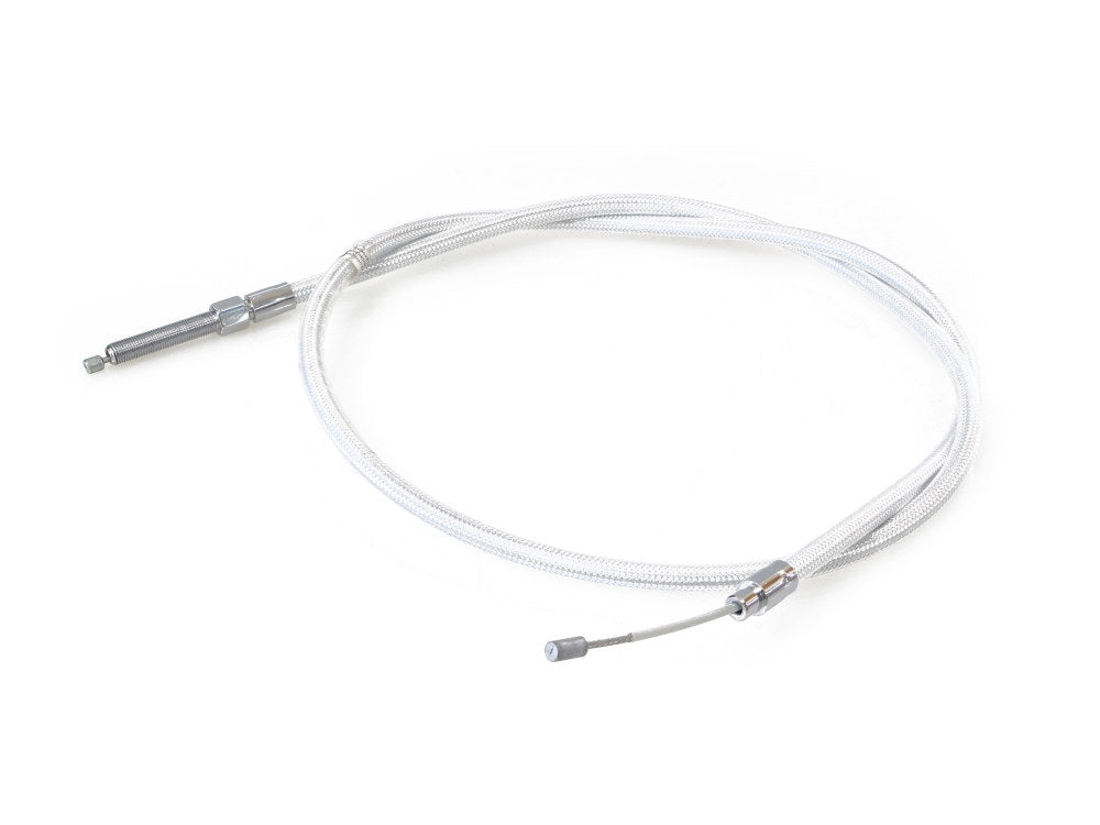 53in. Clutch Cable - Sterling Chromite. Fits FXR & FLT 1980-1982.