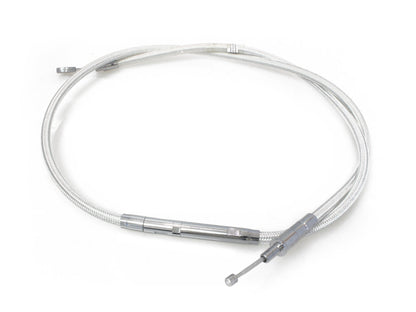 61in. Clutch Cable - Sterling Chromite. Fits 5Spd Big Twin 1987-2006