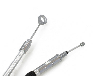 65in. Clutch Cable - Sterling Chromite. Fits Touring 2008-2016 and 2021-2024.