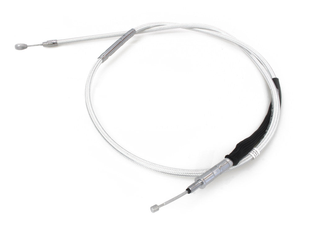71in. Clutch Cable - Sterling Chromite. Fits Touring 2008-2016 and 2021-2024.