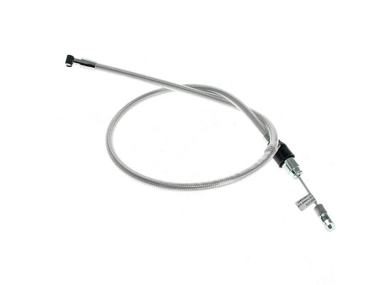 34in. Quick Connect Upper Clutch Cable - Sterling Chromite. Fits Softail 2025up