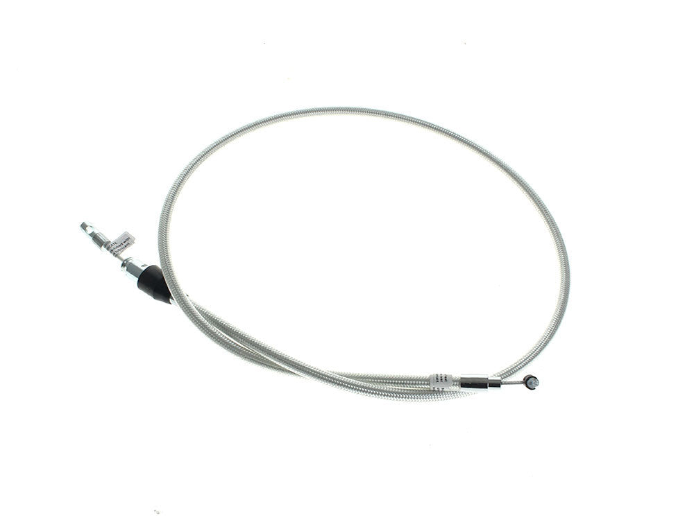 47in. Quick Connect Upper Clutch Cable - Sterling Chromite. Fits Street Glide 2024up & Softail 2025up