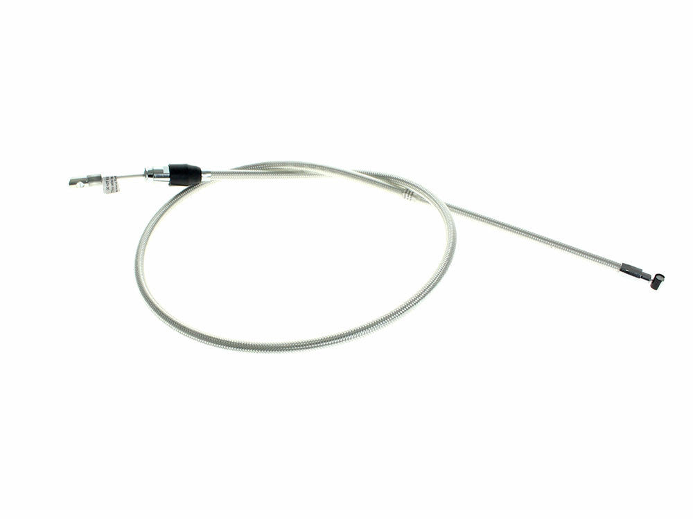 49in. Quick Connect Upper Clutch Cable - Sterling Chromite. Fits Street Glide 2024up & Softail 2025up