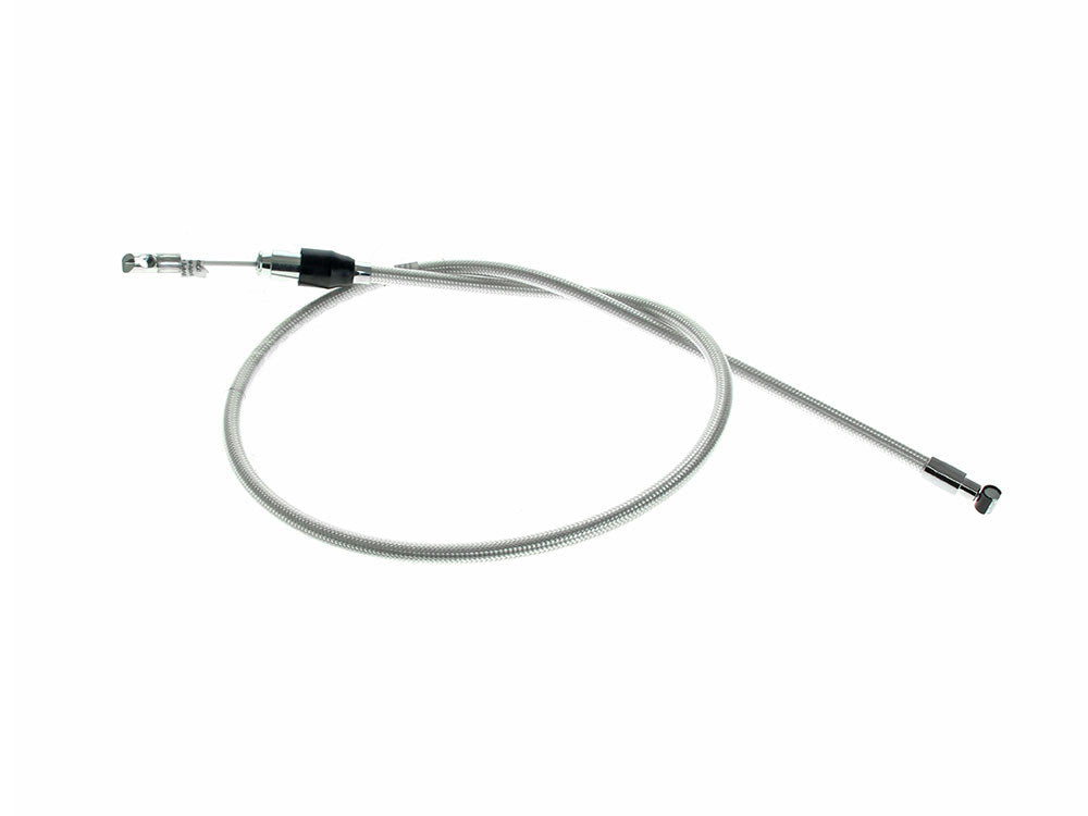 43in. Quick Connect Upper Clutch Cable - Sterling Chromite. Fits Street Glide 2024up & Softail 2025up
