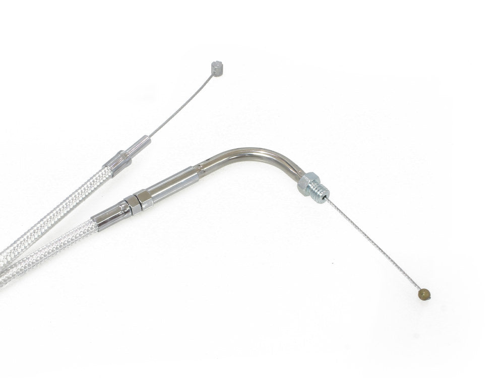 30in. Throttle Cable - Sterling Chromite. Fits Big Twin 1990-1995.