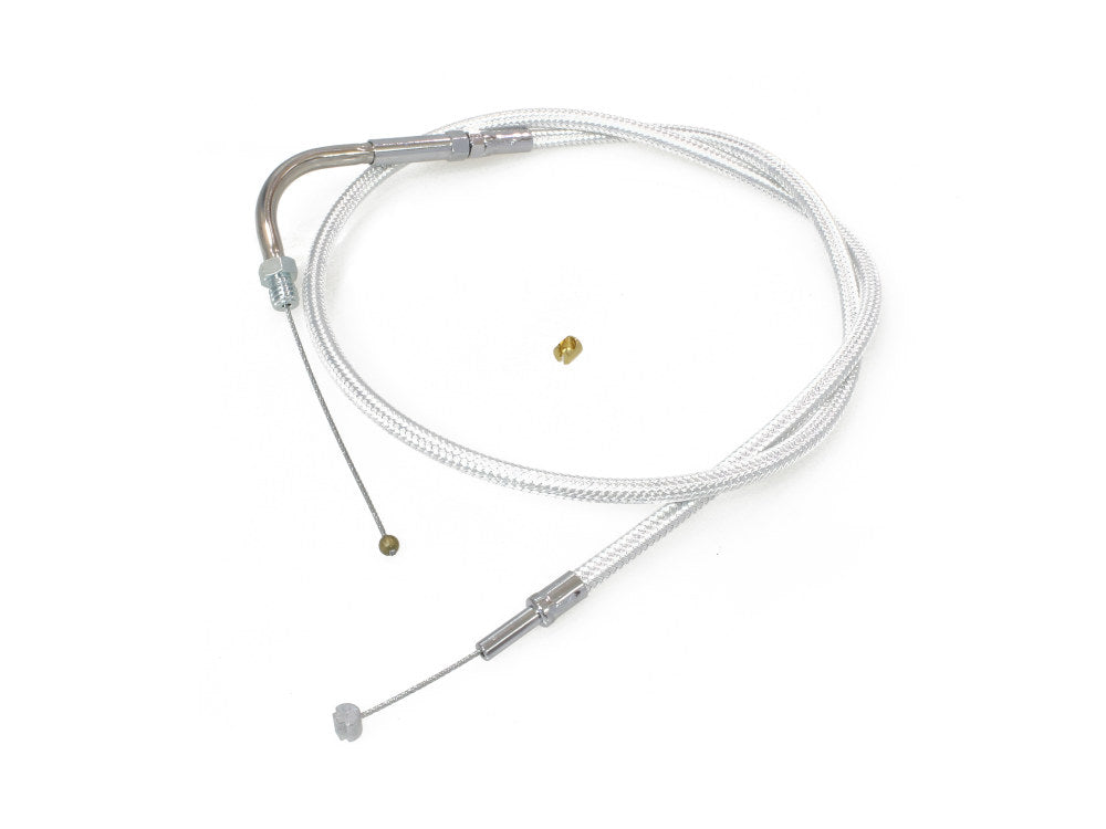 36in. Throttle Cable - Sterling Chromite. Fits Big Twin 1990-1995.