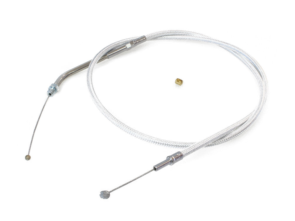 36in. Throttle Cable - Sterling Chromite. Fits Sportster 1988-1995.