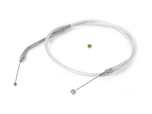 Throttle Cable with - Sterling Chromite. Fits Sportster 1986-1987.