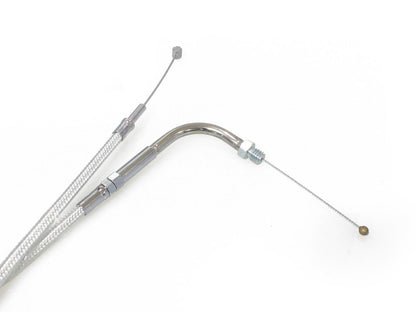36-1/2in. Throttle Cable - Sterling Chromite. Fits Big Twin 1990-1995.