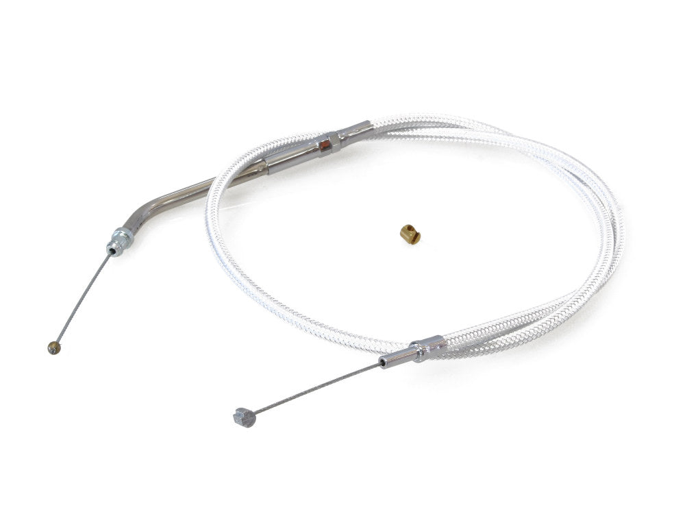 30-3/4in. Throttle Cable - Sterling Chromite. Fits Sportster 1996-2006.