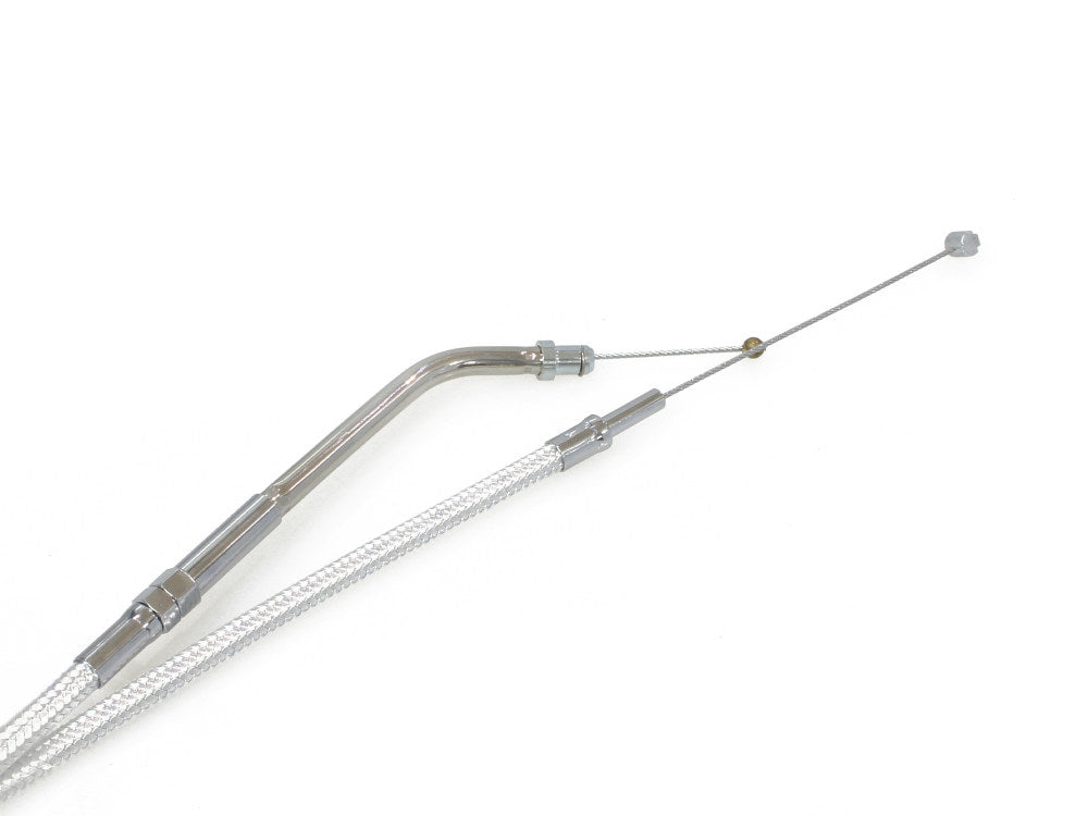 34-3/4in. Throttle Cable - Sterling Chromite. Fits Sportster 1996-2006.
