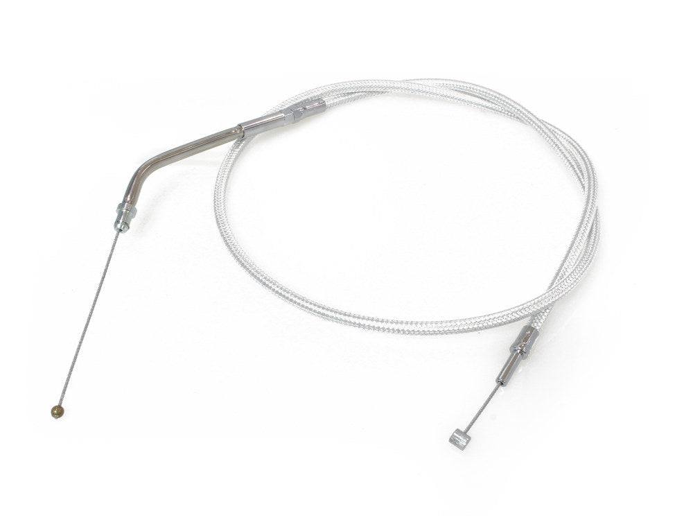 36-3/4in. Throttle Cable - Sterling Chromite. Fits Sportster 1996-2006.