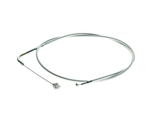 50-1/2in. Throttle Cable - Sterling Chromite. Fits Big Twin 1996-2001 with Magnetti Marelli EFI