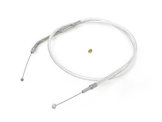34in. Throttle Cable - Sterling Chromite. Fits Sportster 2007-2021.