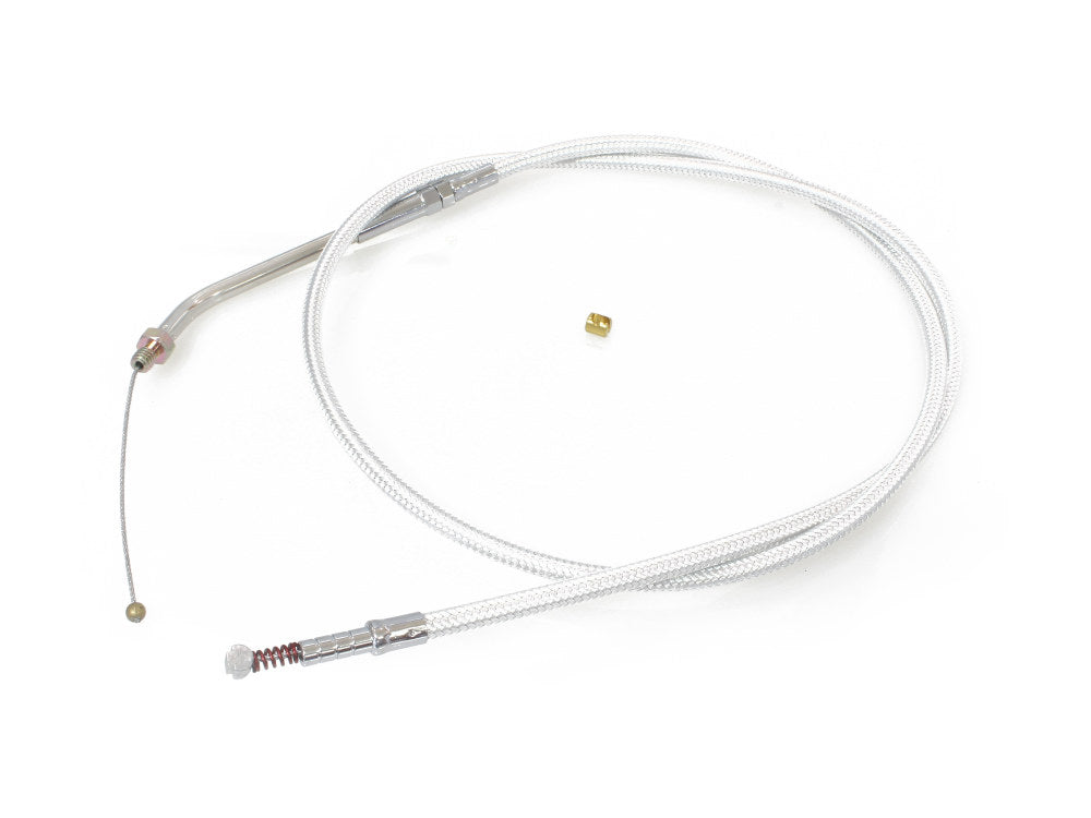 44-1/2in. Idle Cable - Sterling Chromite. Fits Big Twin 1981-1988.