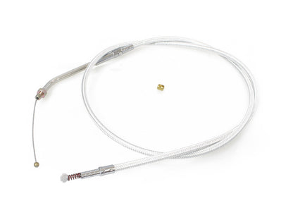 44-1/2in. Idle Cable - Sterling Chromite. Fits Big Twin 1981-1988.