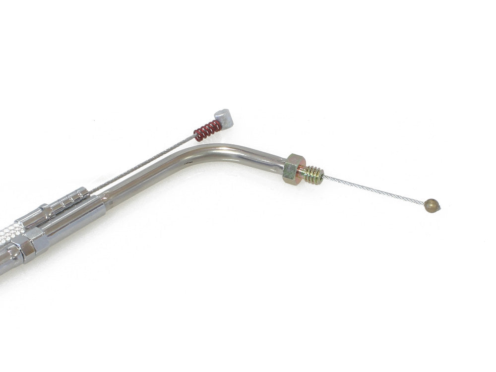 42-1/2in. Idle Cable - Sterling Chromite. Fits Big Twin 1981-1988.