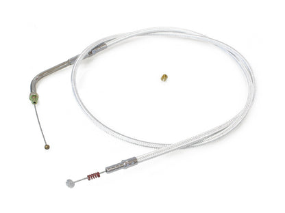 42-1/2in. Idle Cable - Sterling Chromite. Fits Big Twin 1981-1988.