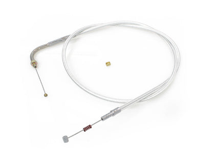 35-3/4in. Idle Cable - Sterling Chromite. Fits Big Twin 1990-1995.