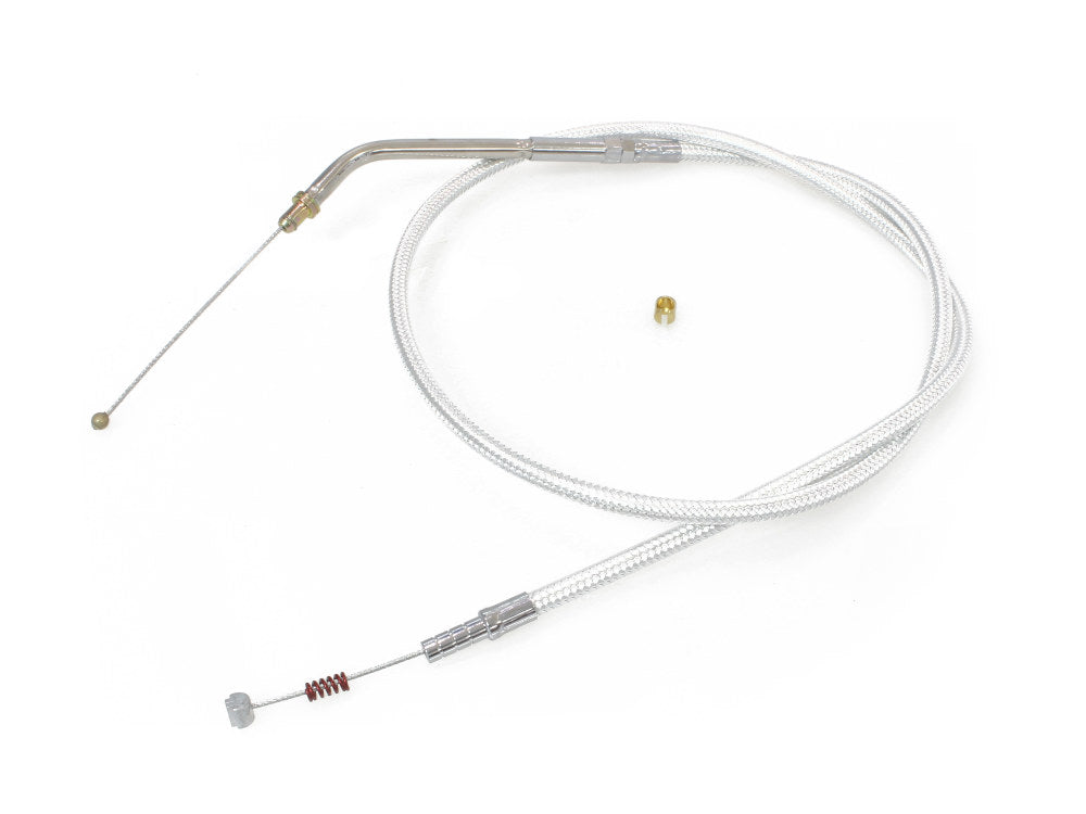 28-3/4in. Idle Cable - Sterling Chromite. Fits Sportster 1996-2006.