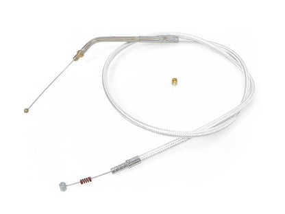 28-3/4in. Idle Cable - Sterling Chromite. Fits Sportster 1996-2006.