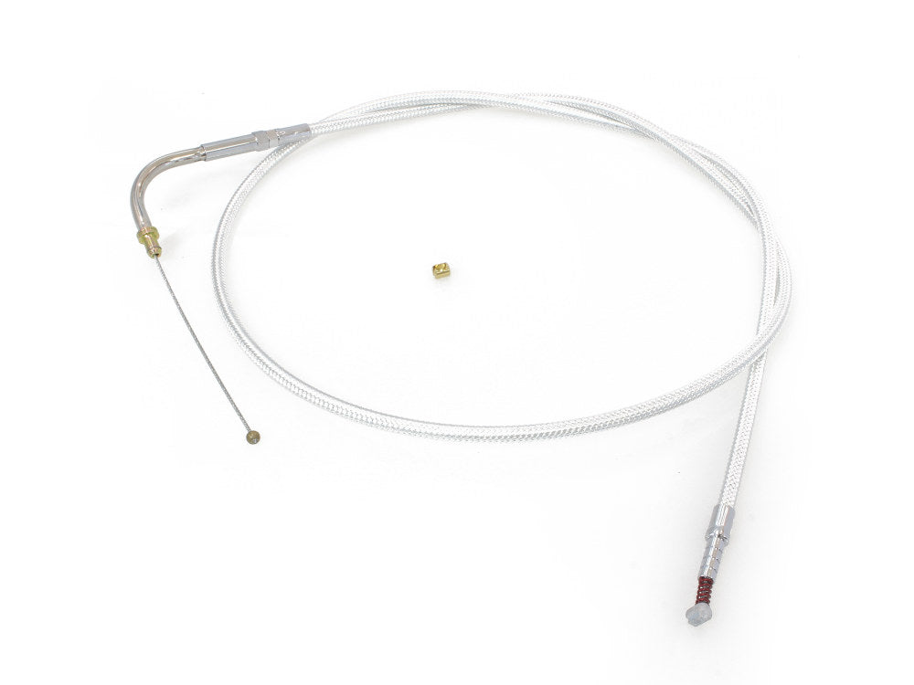 45-1/2in. Idle Cable - Sterling Chromite. Fits Big Twin 1996-2017.