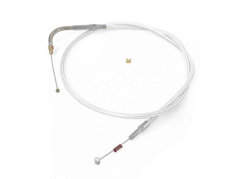 34-3/4in. Idle Cable - Sterling Chromite. Fits Big Twin 1996-2017.