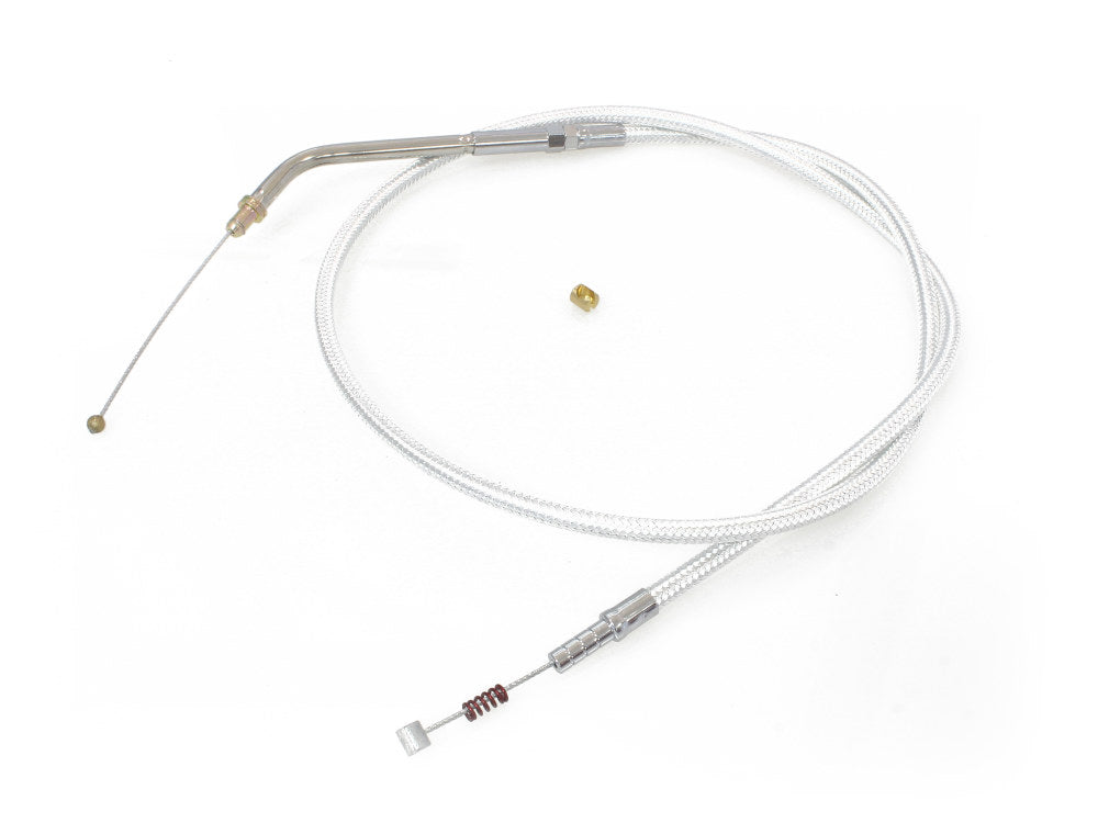 40in. Idle Cable - Sterling Chromite. Fits Sportster 2007-2021.