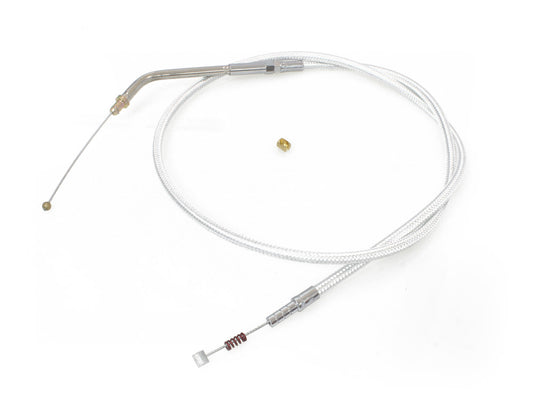 34in. Idle Cable - Sterling Chromite. Fits Sportster 2007-2021.