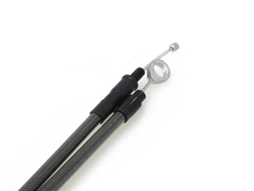 79in. Clutch Cable - Black Pearl. Fits 5Spd Big Twin 1987-2006