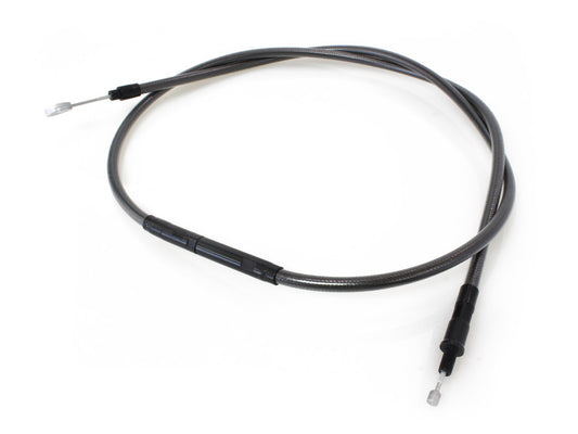 61in. Clutch Cable - Black Pearl. Fits 5Spd Big Twin 1987-2006