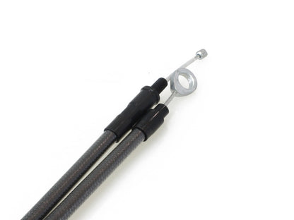 71in. Clutch Cable - Black Pearl. Fits 5Spd Big Twin 1987-2006