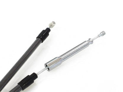 64-3/8in. Clutch Cable - Black Pearl. Fits Street 500 & Street 750 2015-2020.