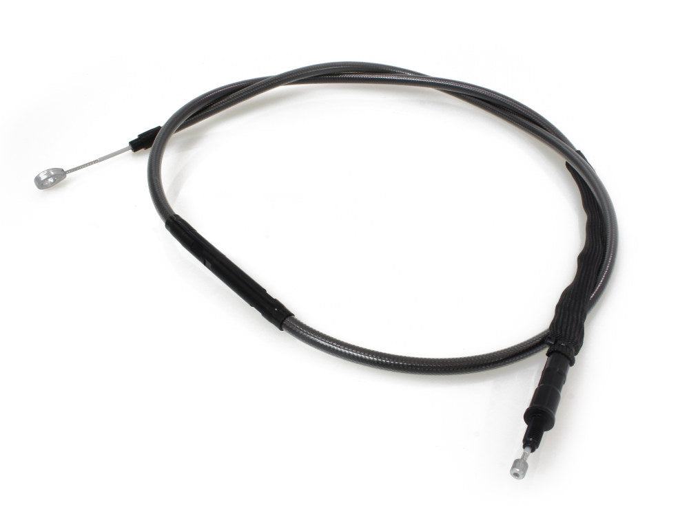 67in. Clutch Cable - Black Pearl. Fits Softail 2007-2024 & Dyna 2006-2017.