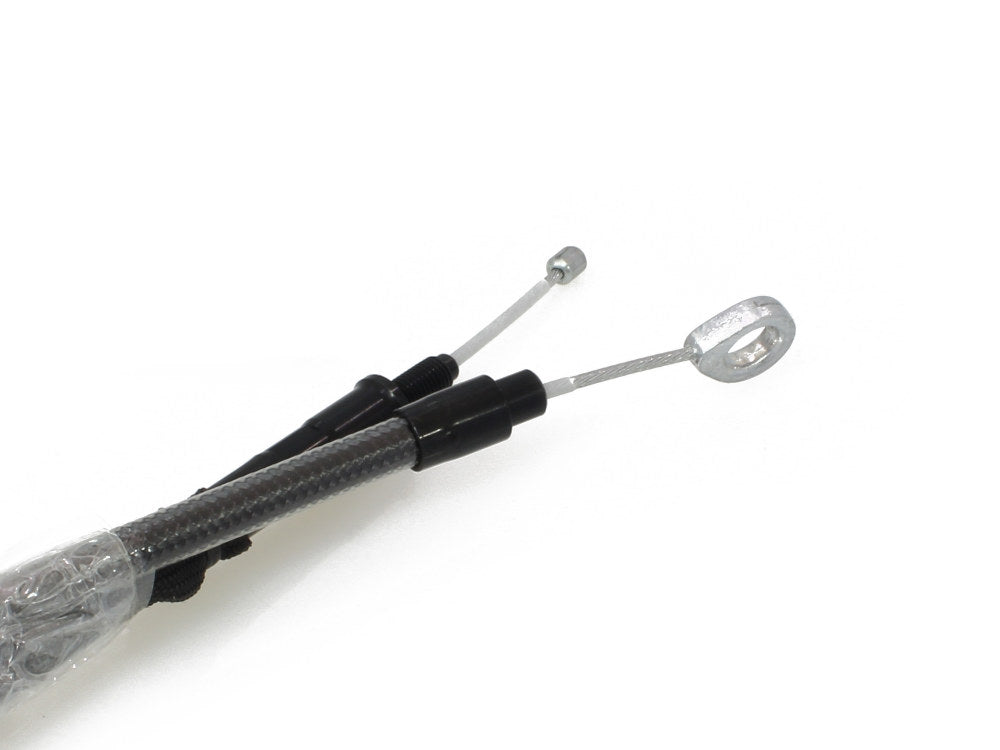 59in. Clutch Cable - Black Pearl. Fits Softail 2007-2024 & Dyna 2006-2017.