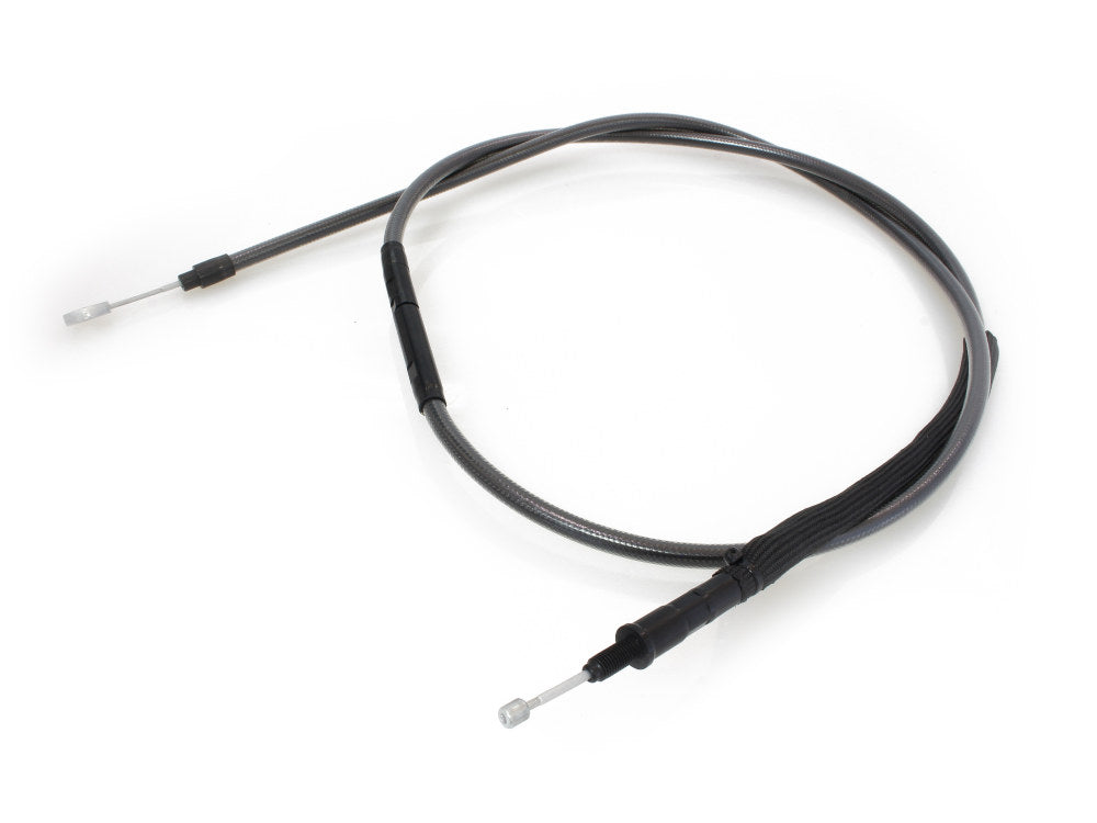 79in. Clutch Cable - Black Pearl. Fits Softail 2007-2024 & Dyna 2006-2017.