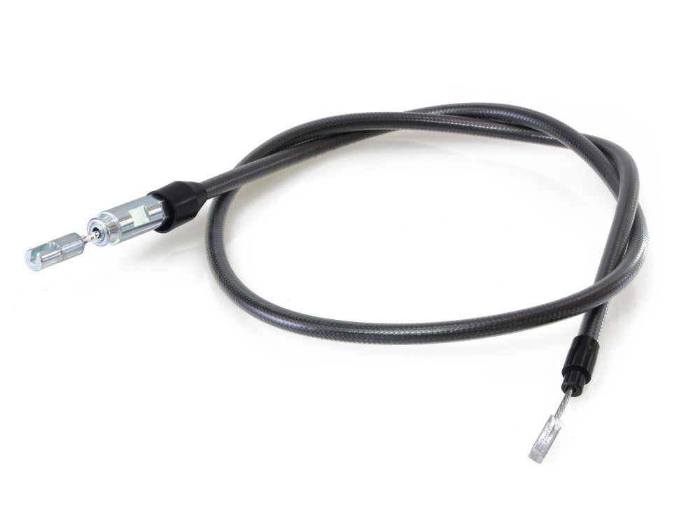 45in. Quick Connect Upper Clutch Cable - Black Pearl. Fits Softail 2018-2024 & Most Touring 2021-2024