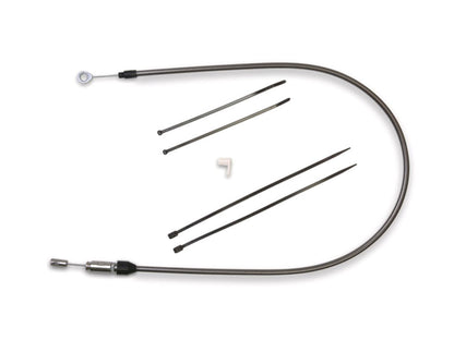 56in. Quick Connect Upper Clutch Cable - Black Pearl. Fits Softail 2018-2024 & Most Touring 2021-2024