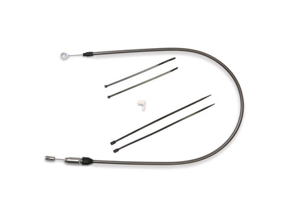 36in. Quick Connect Upper Clutch Cable - Black Pearl. Fits Softail 2018-2024