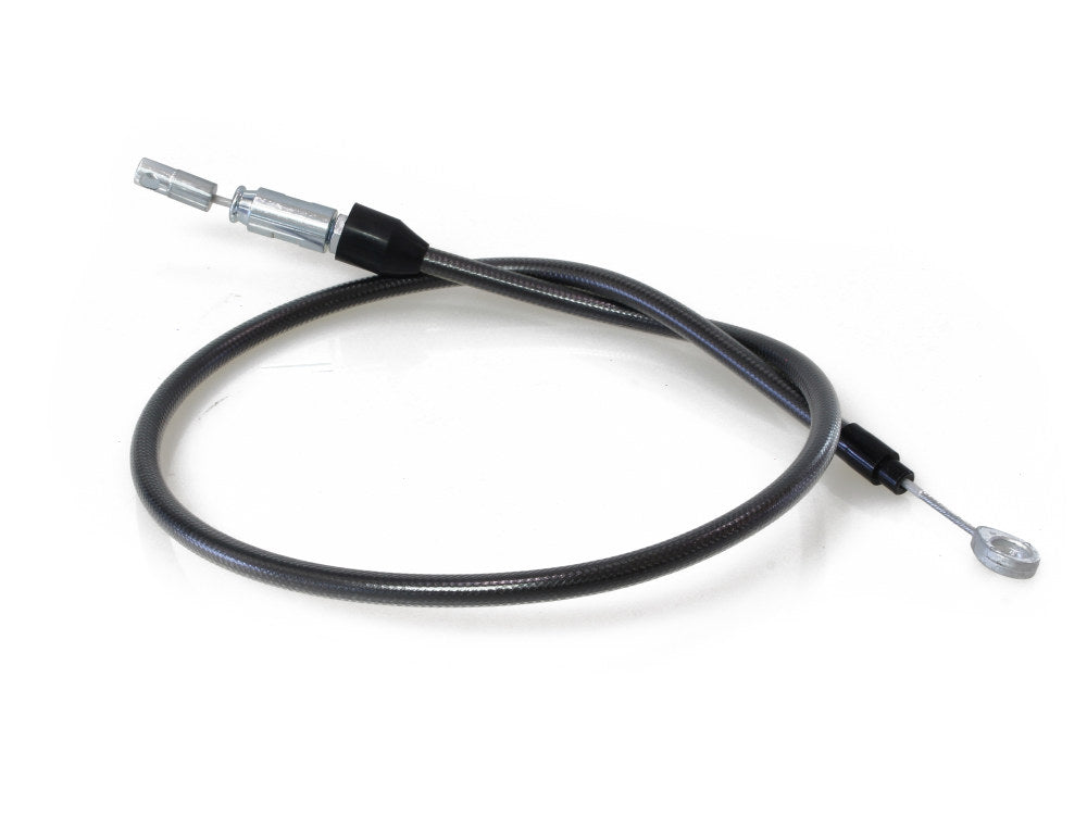 36in. Quick Connect Upper Clutch Cable - Black Pearl. Fits Softail 2018-2024