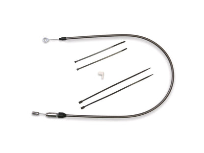38in. Quick Connect Upper Clutch Cable - Black Pearl. Fits Softail 2018-2024